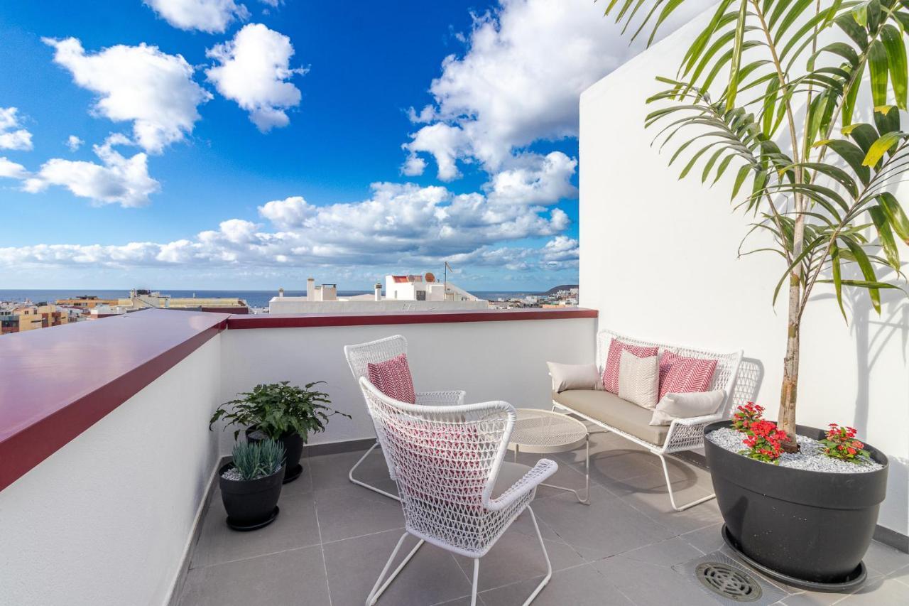 라스팔마스 Flatguest Viriato - Wifi - Ac - Terraza Compartida 아파트 외부 사진