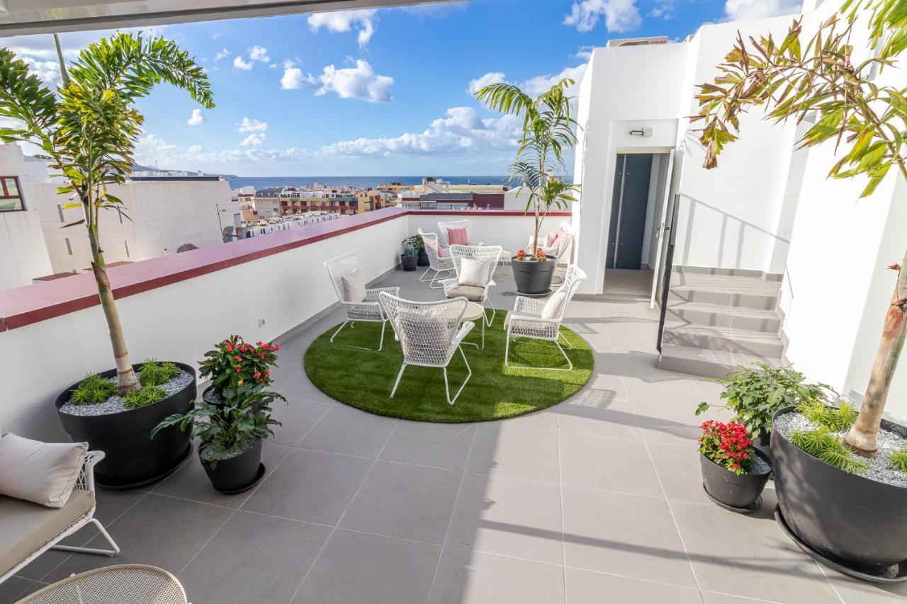 라스팔마스 Flatguest Viriato - Wifi - Ac - Terraza Compartida 아파트 외부 사진