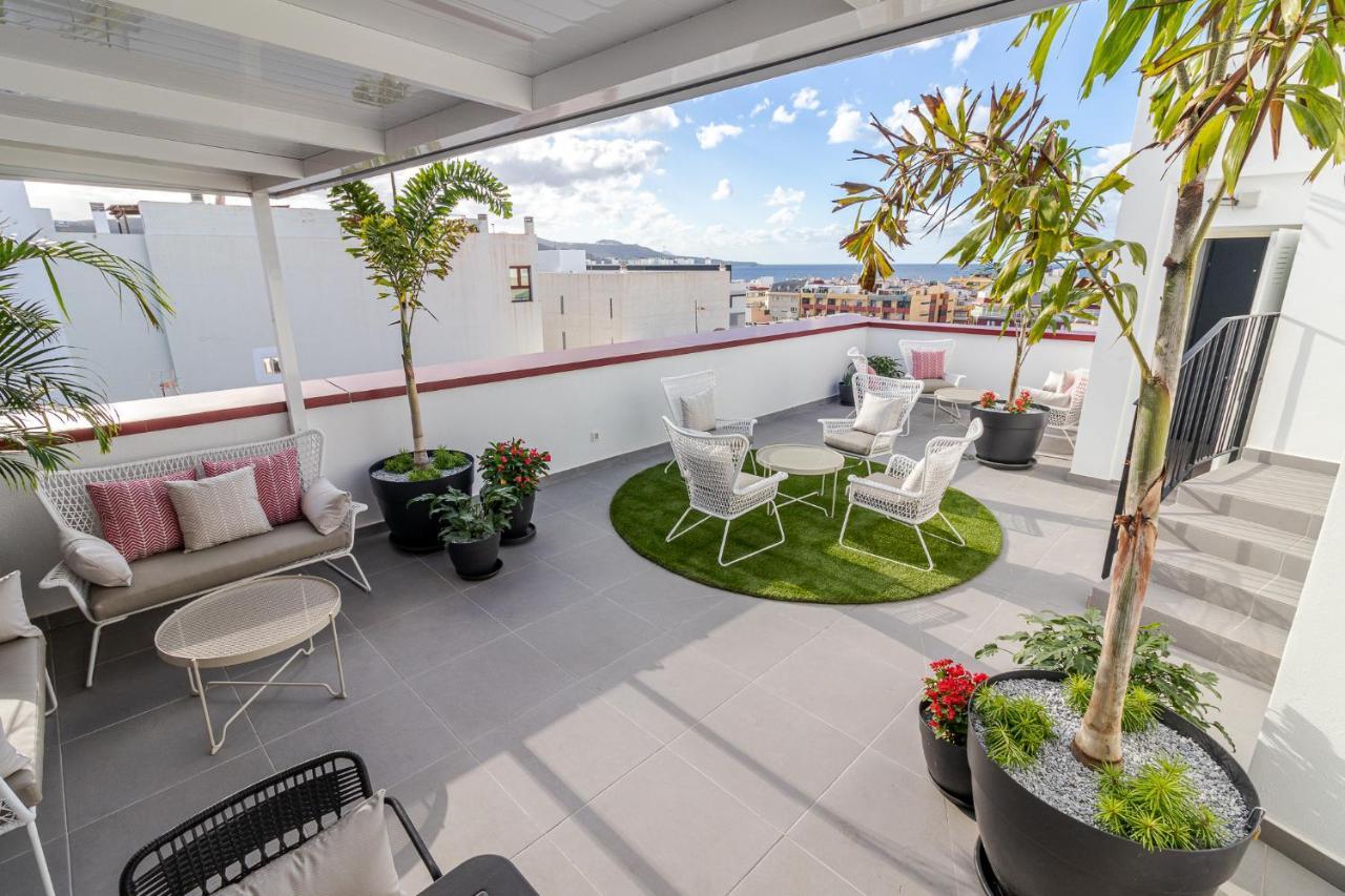 라스팔마스 Flatguest Viriato - Wifi - Ac - Terraza Compartida 아파트 외부 사진